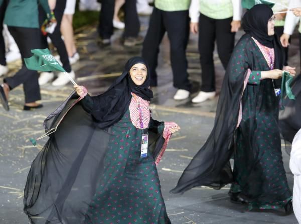 السعودية لأول مرة شاركت برياضيات 