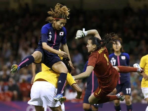 من مباراة اليابان والبرازيل