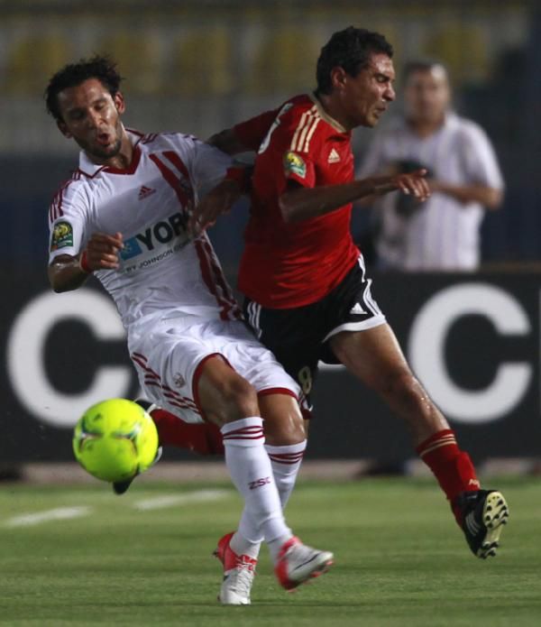 صورة لمباراة الأهلي والزمالك السابقة في دوري أبطال أفريقيا