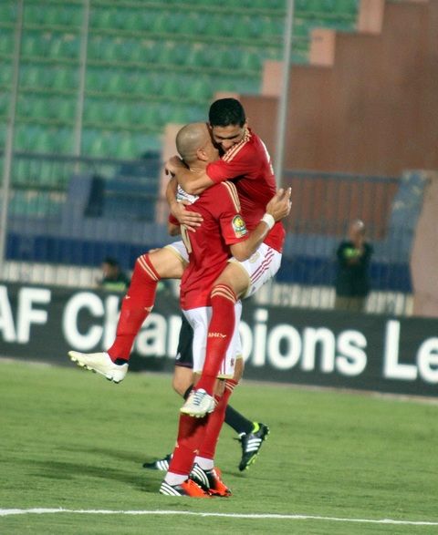جانب من اللقاء الاهلي المصري و تشيلسي الغاني 