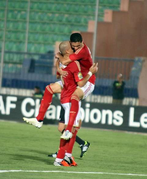 جانب من اللقاء الاهلي المصري و تشيلسي الغاني 
