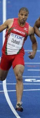 العداء المغربي عزيز أوحدي