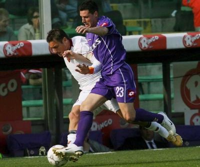 من لقاء روما وفيورنتينا 