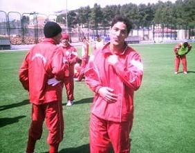 من تدريبات المحرق بنادي شباب الاردن