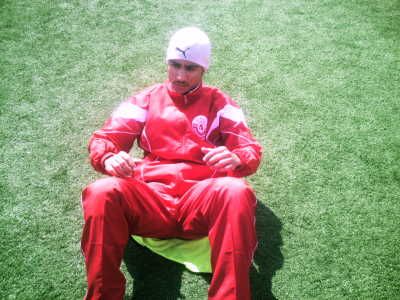 من تدريبات المحرق بنادي شباب الاردن 