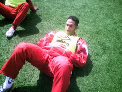 من تدريبات المحرق بنادي شباب الاردن 