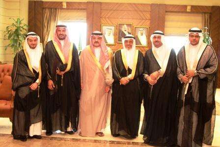 الامير مشعل يستقبل إدارة الاتحاد