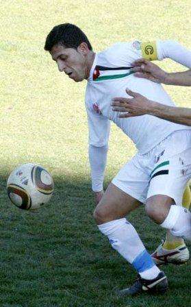 حسام شديفات سجل هدفا للمنشية