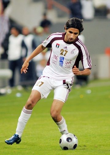 مهاجم الوحدة الاماراتي سالم صالح 