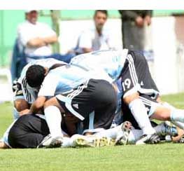 فرحة ارجنتينية بالتأهل لكاس العالم للناشئين