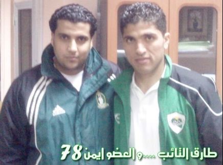 طارق التاثب مع العضو أيمن 78 ( أيمن محمد حنيش )