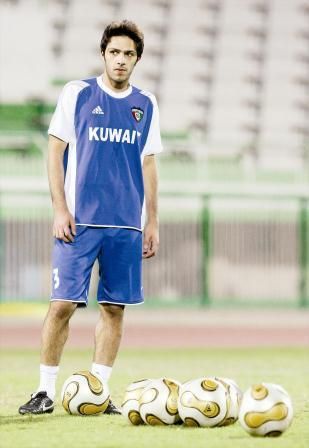  محمد جراغ لاعب العربي الكويتي