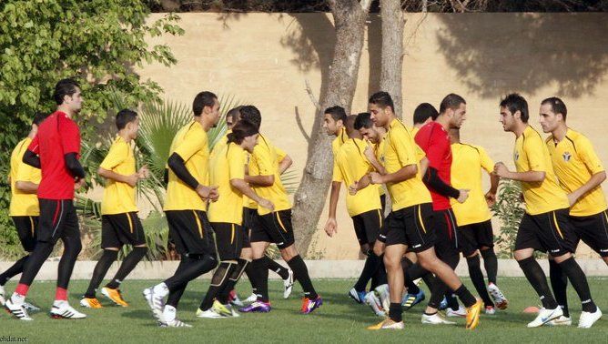 من تدريبات منتخب الأردن قبل مواجهة استراليا