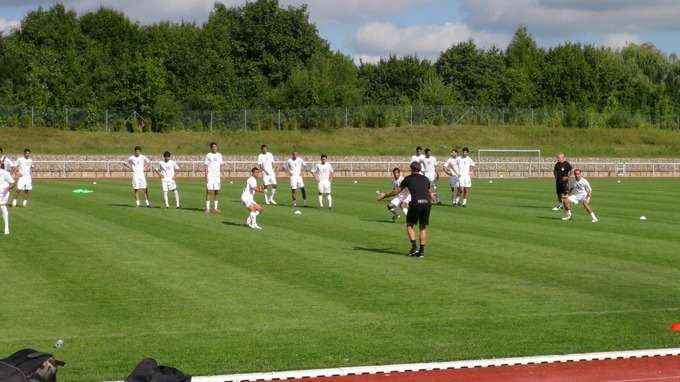 جانب من التدريبات