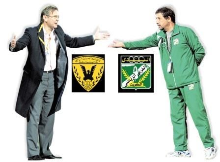 مدربا القادسية والعربي رادان وروماو وجها لوجه