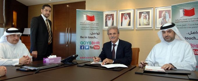 ·       جانب من توقيع الاتفاقيات الخمس
