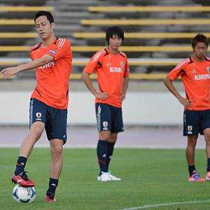 تدريبات منتخب اليابان في معسكر نيجاتا