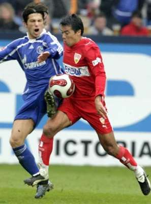 من مباراة شالكه في الاسبوع السابع والعشرين