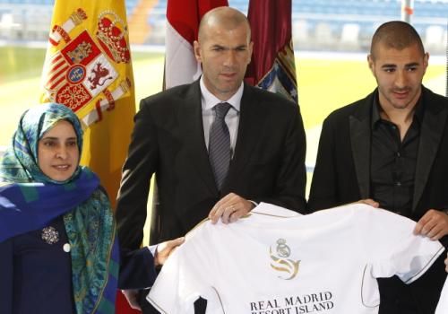 زيدان وبنزيمة 