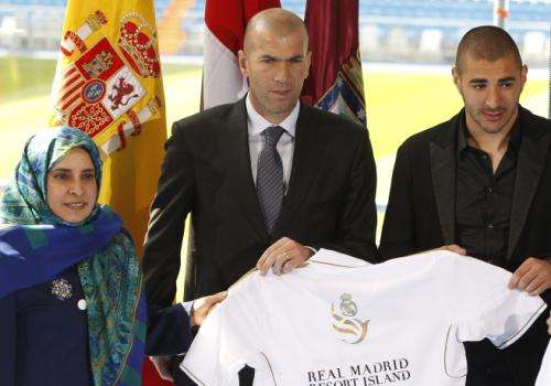 زيدان وبنزيمة 