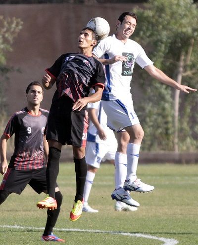 من مباراة شباب الحسين وذات راس اليوم