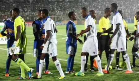 جانب من مباراة الهلال والانتر