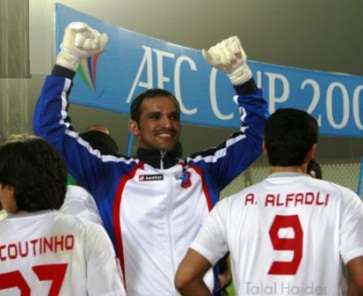 خالد الفضلي حارس مرمى الكويت