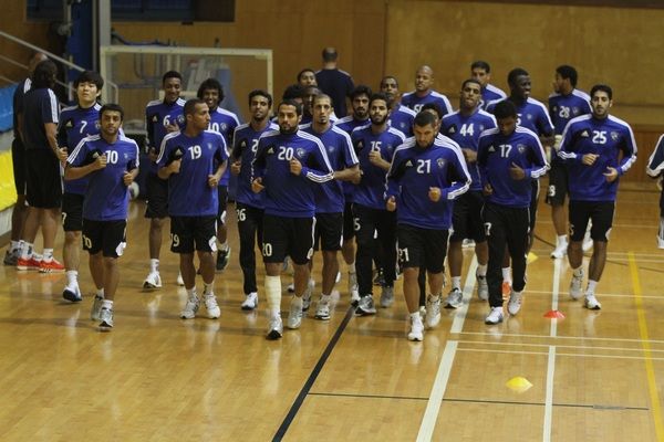 تمارين فريق الهلال