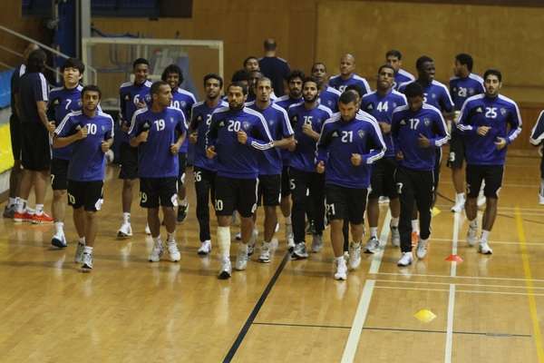 تمارين فريق الهلال