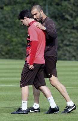 ميسي تعلم الكثير من جوارديولا