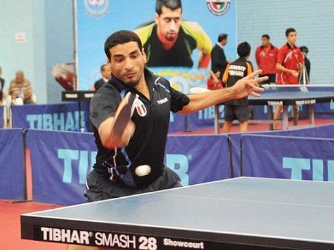 المصري لاشين يدافع عن لقب عربية الطاولة غدا