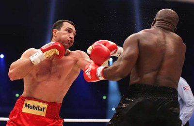 فيتالي كليتشكو " يسار "