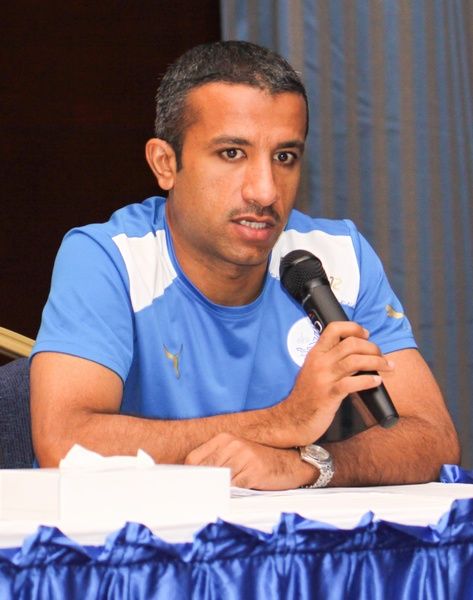 اللاعب نايف الماجد