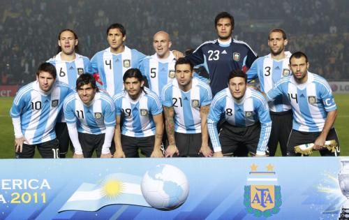 المنتخب الارجينيتي الاول لكرة القدم 