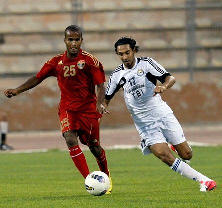 صورة من لقاء الأردن والزوراء اليوم