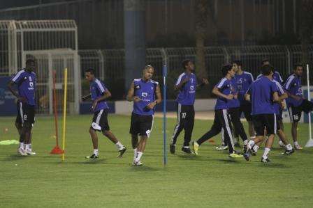 تدريب هلال لليوم