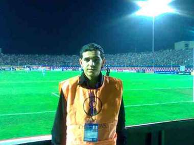 الزميل روان الناهي المراسل الاسيوي