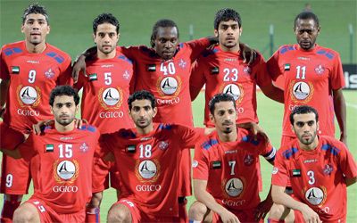 فريق نادي الشعب الاماراتي لكرة القدم 