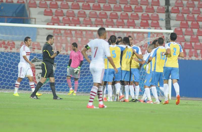 هدف عمر جمال في مرمى الزمالك