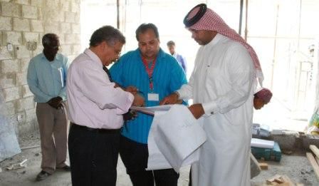 جانب من زيارة الحاج الى الملاعب