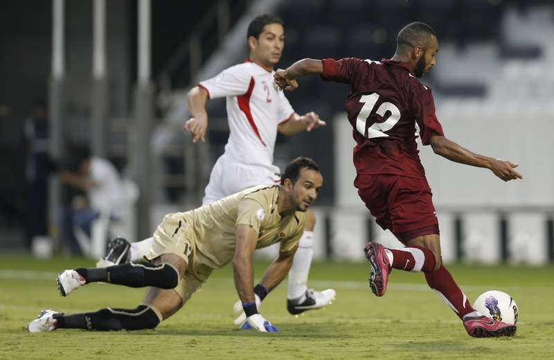 لقطة من المباراة