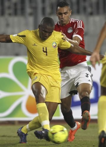 لقطة أرشيفية لمباراة موزمبيق والمنتخب المصري