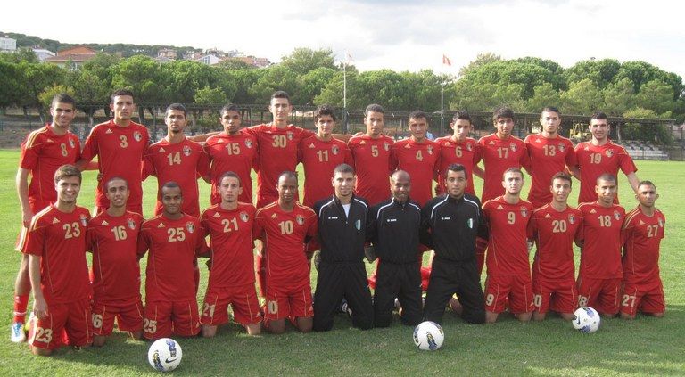 منتخب الشباب خلال معسكر تركيا