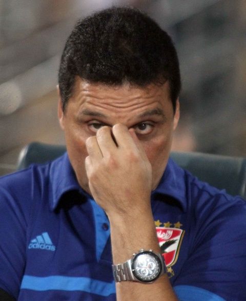 حسام البدري أثناء اللقاء
