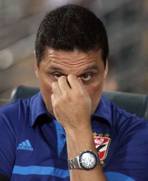 حسام البدري أثناء اللقاء