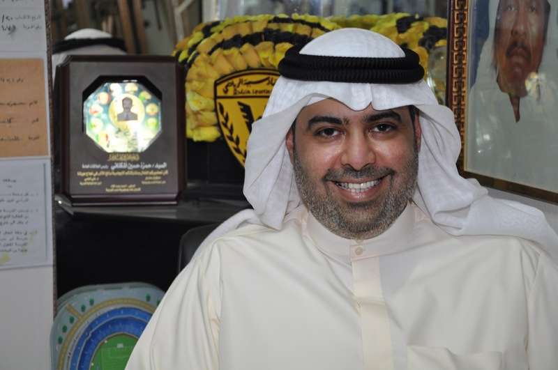 الشيخ خالد الفهد رئيس نادي القادسية
