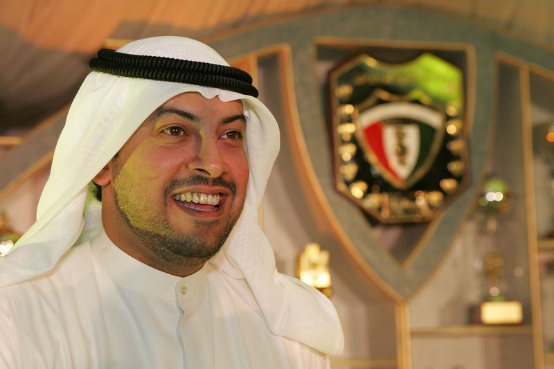 الشيخ طلال الفهد رئيس الاتحاد الكويتي