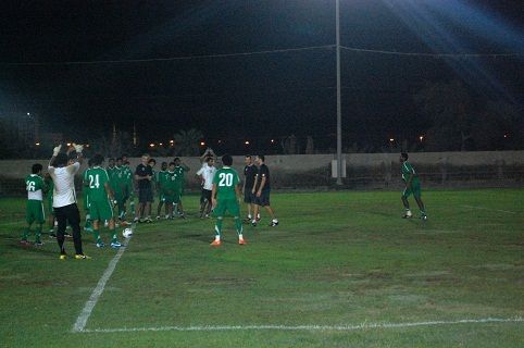 التدريب الأخير لمنتخب تحت 20 سنة