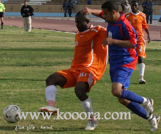 لقطة من مباراة السواعد والنجمه اليوم 