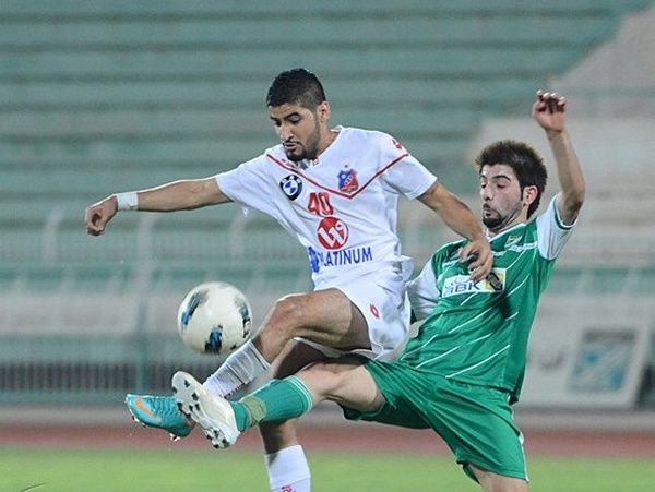 جانب من مباراة الكويت والعربي السابقة في الدوري 